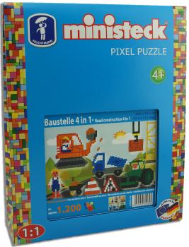 ministeck the ORIGINAL - Construction Site 4in1